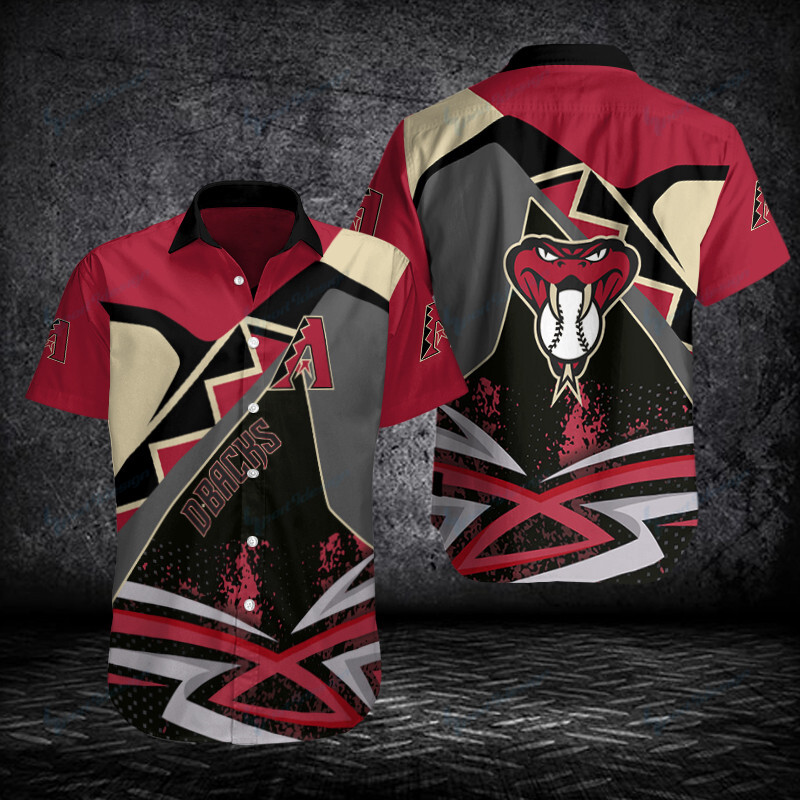 Arizona Diamondbacks Button Shirt Bg690