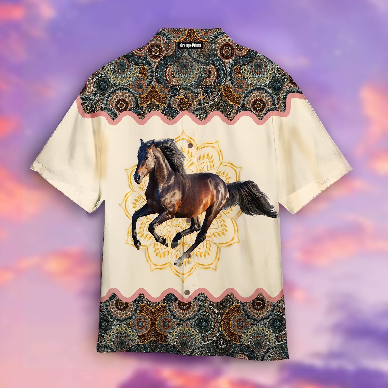 Horse Mandala Aloha Hawaii Shirts For Men And Women Ha54662