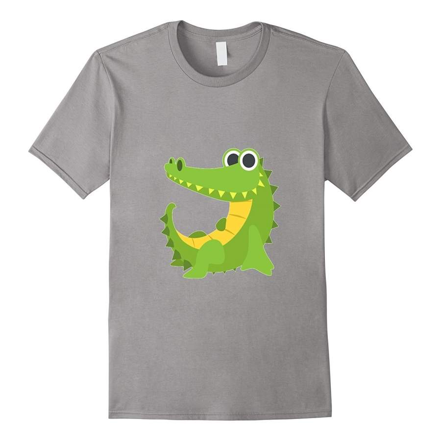 Alligator Fashion Short Sleeved T-Shirt Gator Crocodile Reptile Bite Chomp Funny T Shirts