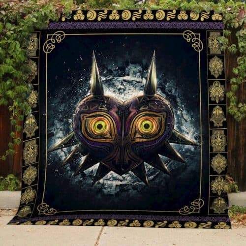 Majoras Mask 3D Quilt Blanket HGM26