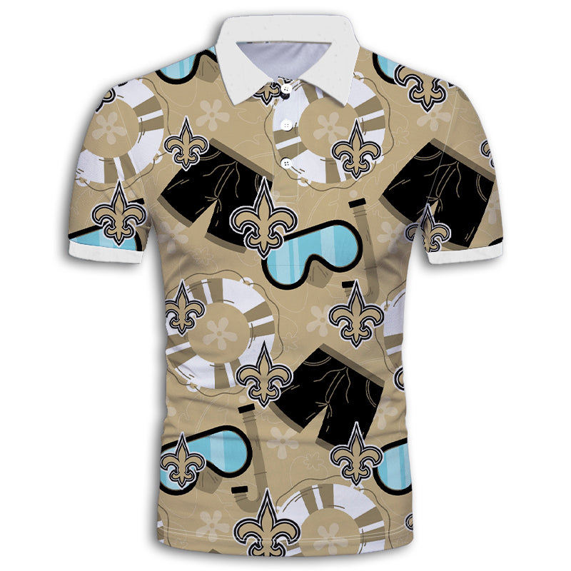 New Orleans Saints Cool Summer Polo Shirt