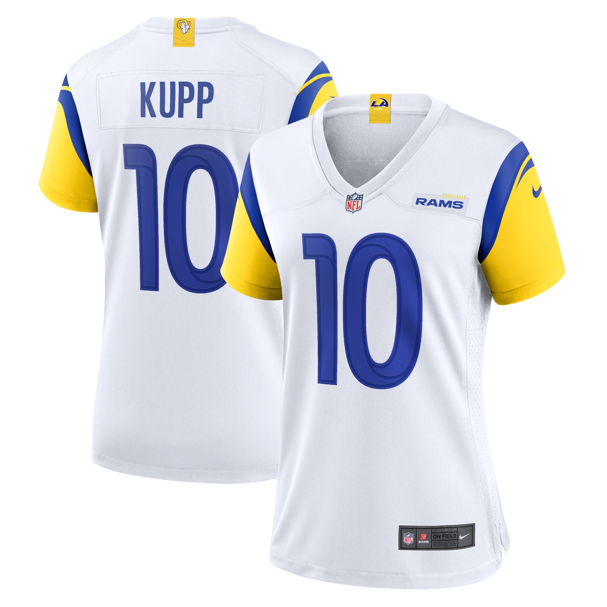 Cooper Kupp Los Angeles Rams Women's Alternate Game Jersey – White