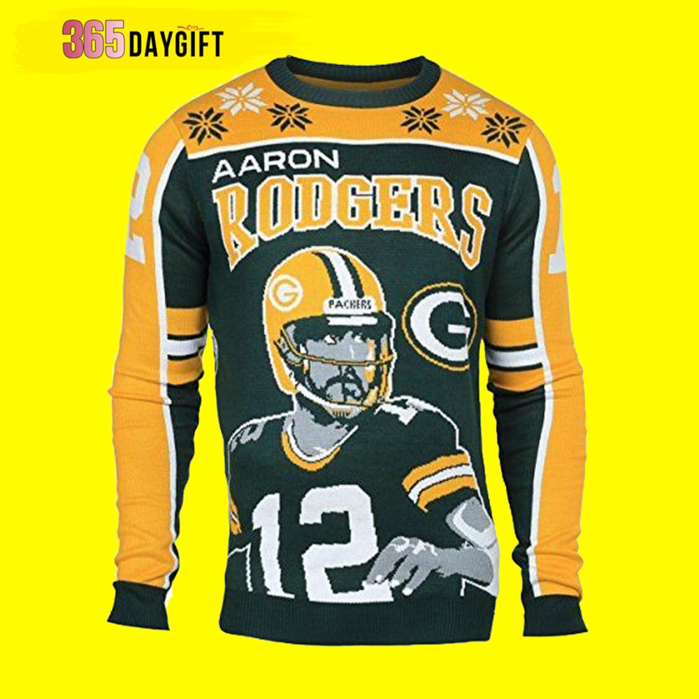 Aaron Green Bay Packers Gift For Fan Ugly Wool Sweater Christmas