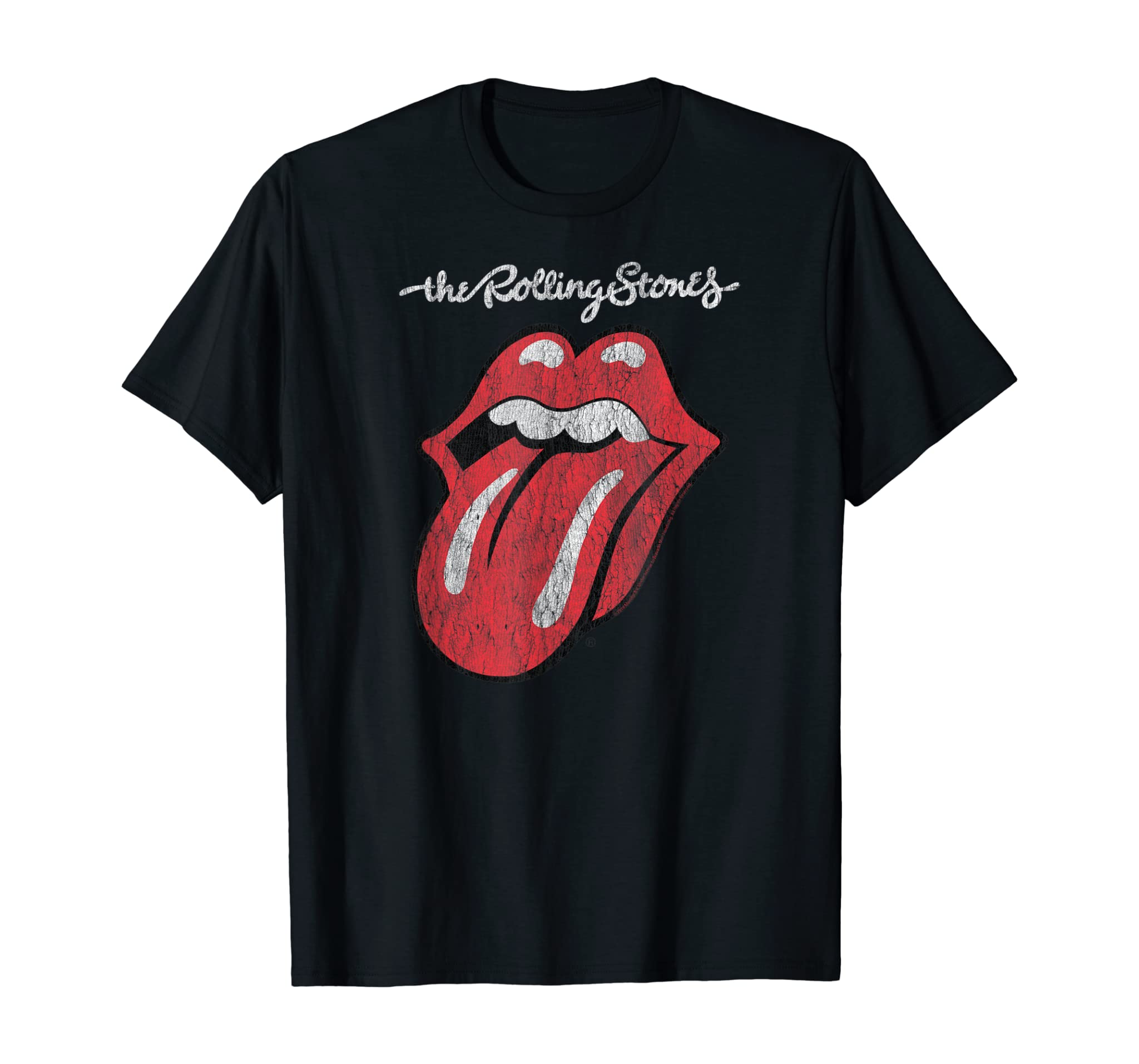 Rolling Stones Official Script Tongue T-Shirt