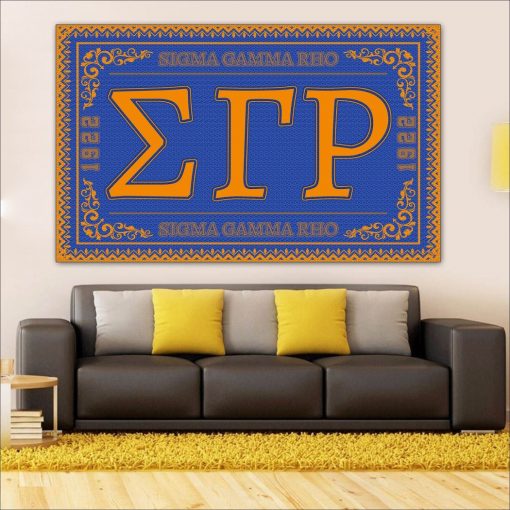 Sigma Gamma Rho 1922 Rug Wall