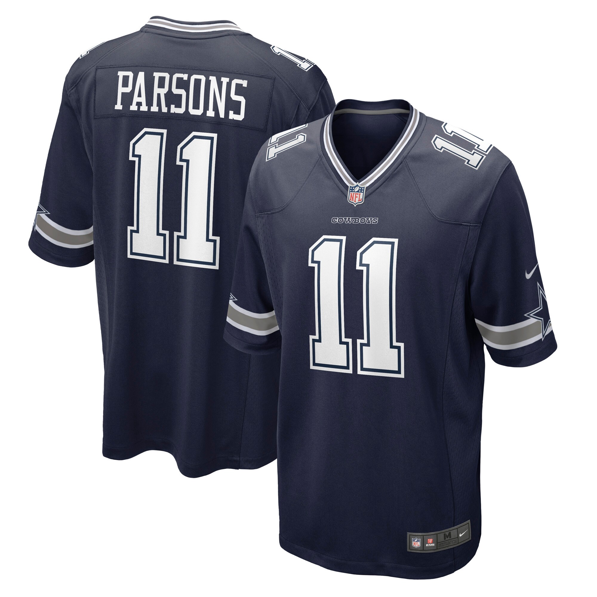 Youth Dallas Cowboys Micah Parsons Navy Game Jersey