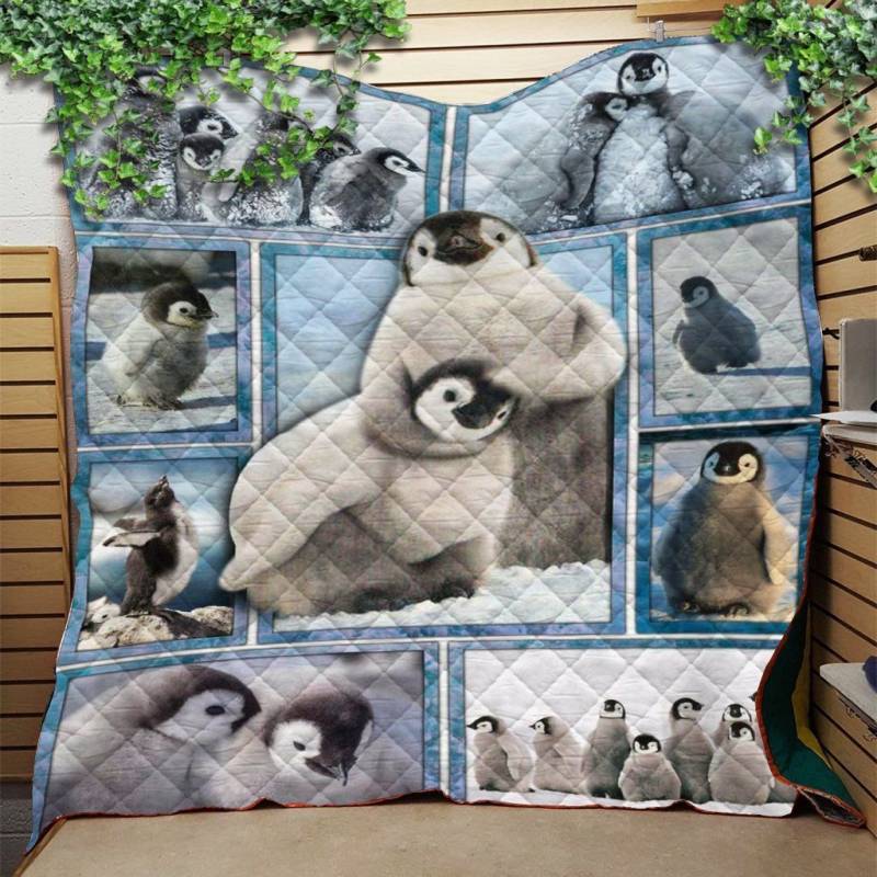 Penguin Quilt Blanket Quilting Fabric Sets