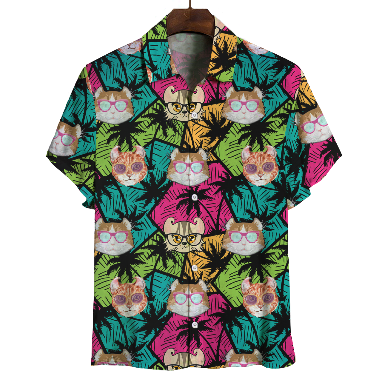 Aloha Hawaii American Curl Cat Shirt Ha1064