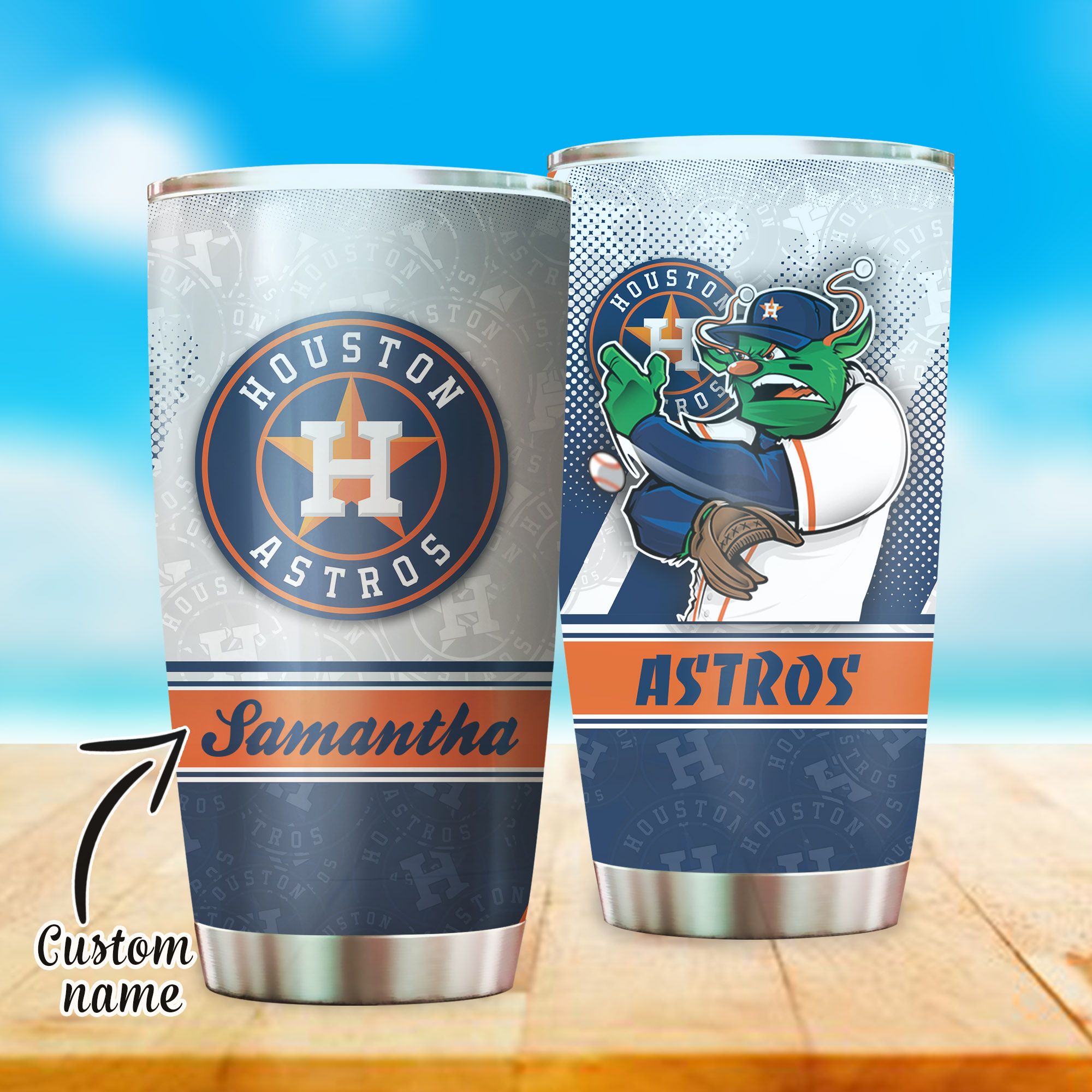 Houston Astros Custom Tumbler 202 L1MTH0543