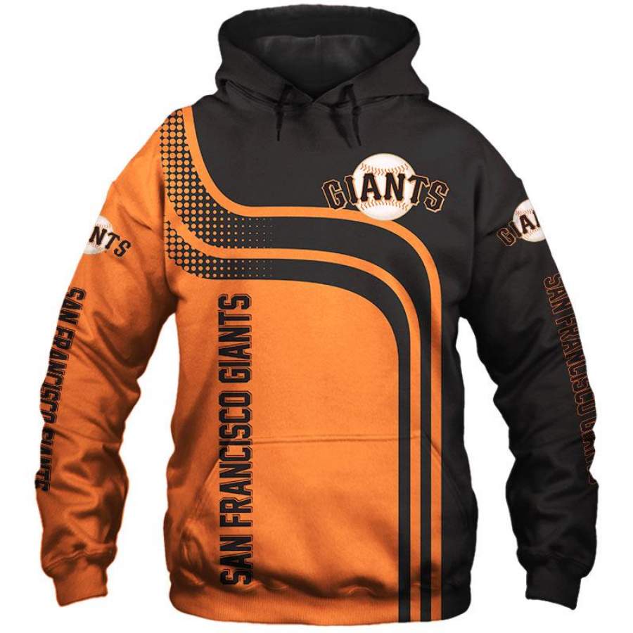 San Francisco Giants Hoodies 3D Long Sleeve