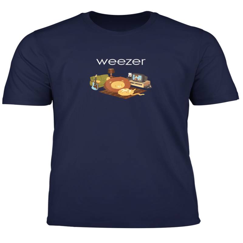 Weezer Lion On The Floor T Shirt