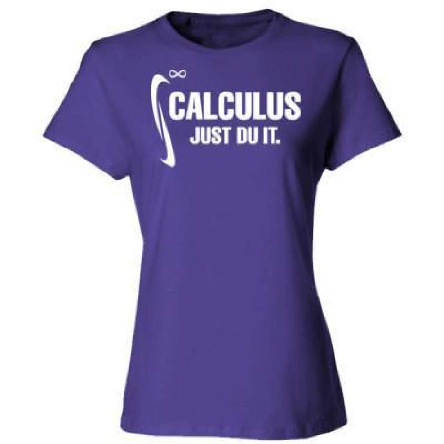 AGR Calculus Just Du It – Ladies’ Cotton T-Shirt