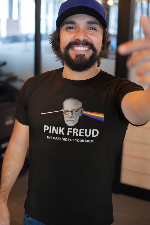 Pink Freud Floyd Funny Music Psychology Humor Shirt