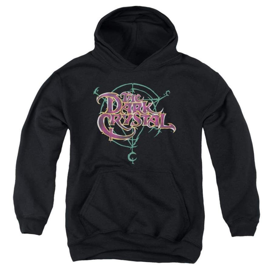 The Dark Crystal Symbol Logo Kids Youth Hoodie Black