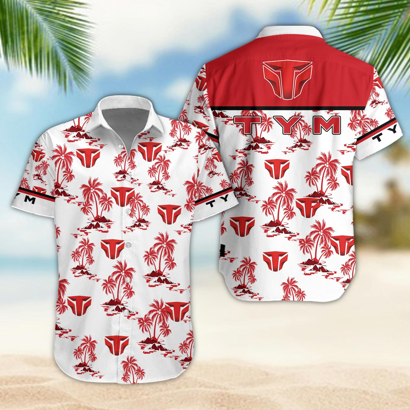 Tym Tractors Hawaiian Shirt