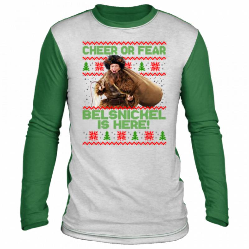 Cheer Or Fear Belsnickel Is Here Christmas Ugly Sweater