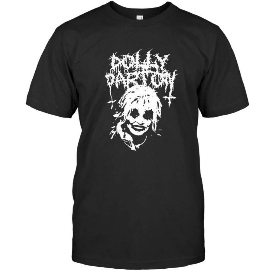 Metal Dolly Parton T Shirt By Vevotee Store