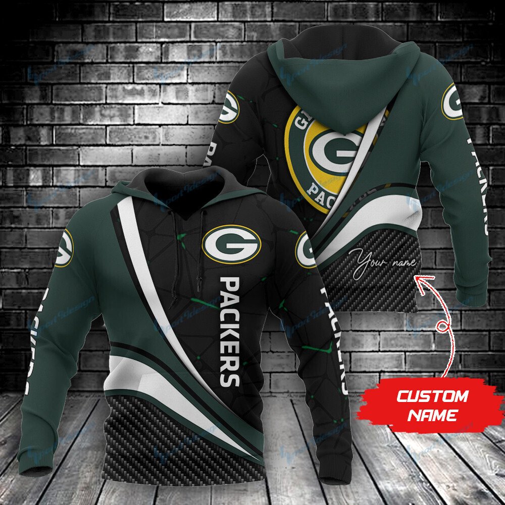 Green Bay Packers Personalized Hoodie Bg404