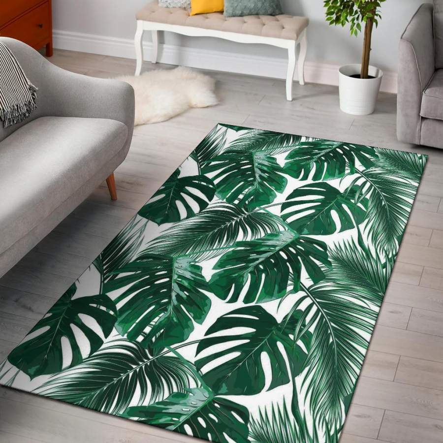 Jungle Palm Leaf Area Rug Carpet – Zornach Shop