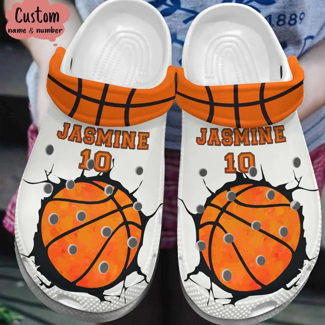 Cool Basketball Personalized Personalize Clog Custom Crocss Fashionstyle Comfortable For Women Men Kid Print 3D 1