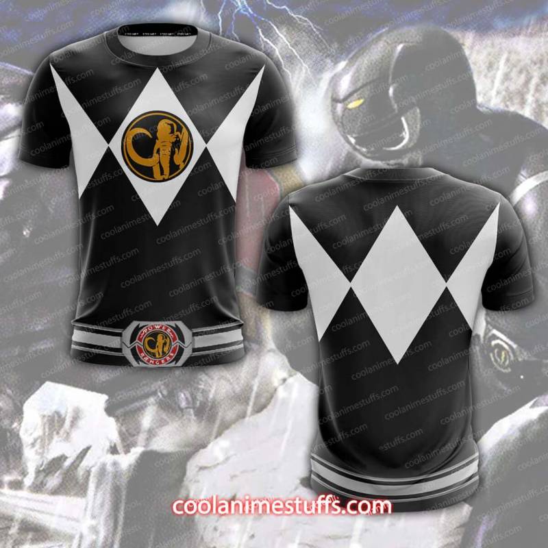 Black Power Rangers T-shirt