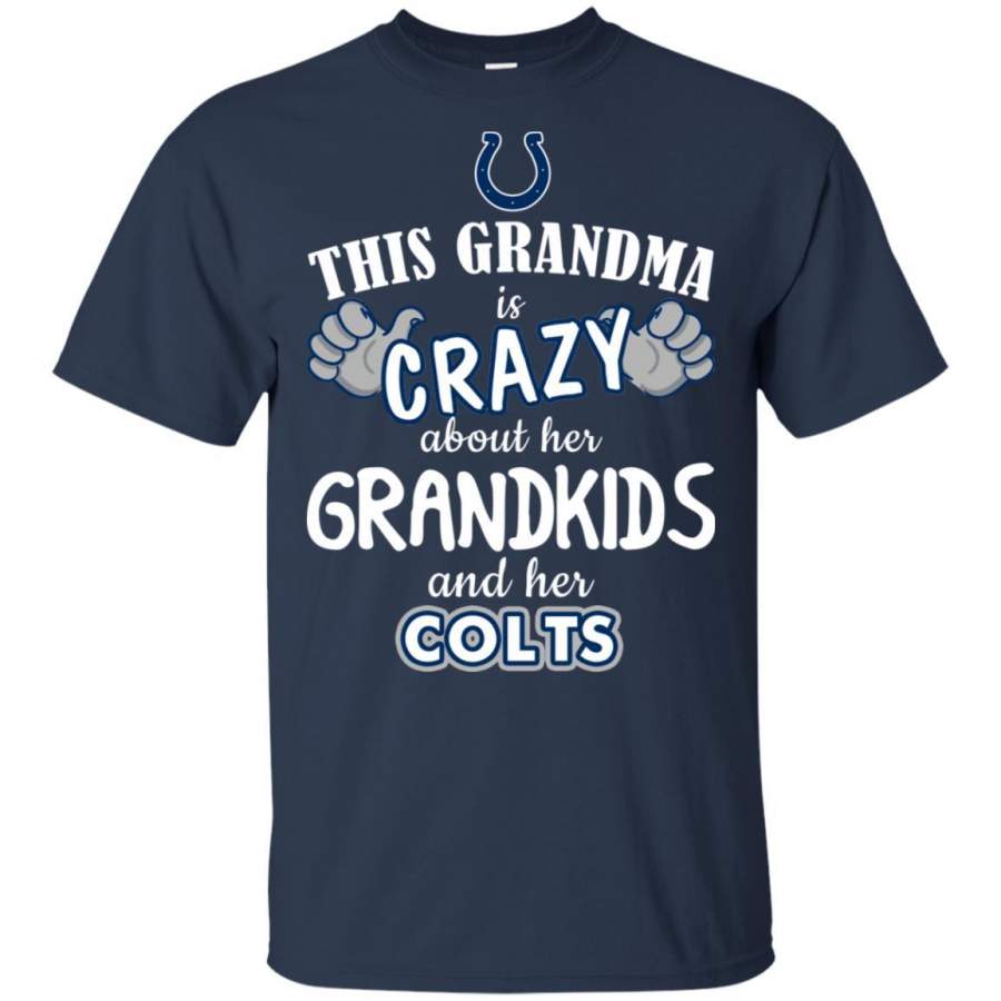 This Grandma Is Crazy About Her Grandkids And Her Indianapolis Colts T Shirt