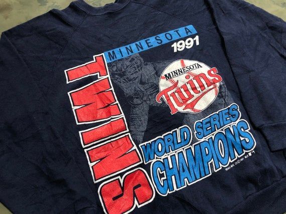 Vintage 1991 Minnesota Twins Sweater Shirt