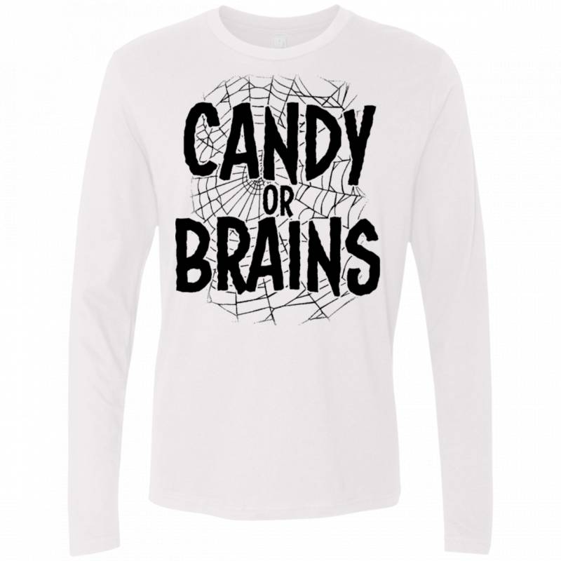 Candy Or Brains Men’s Long Sleeve Tee