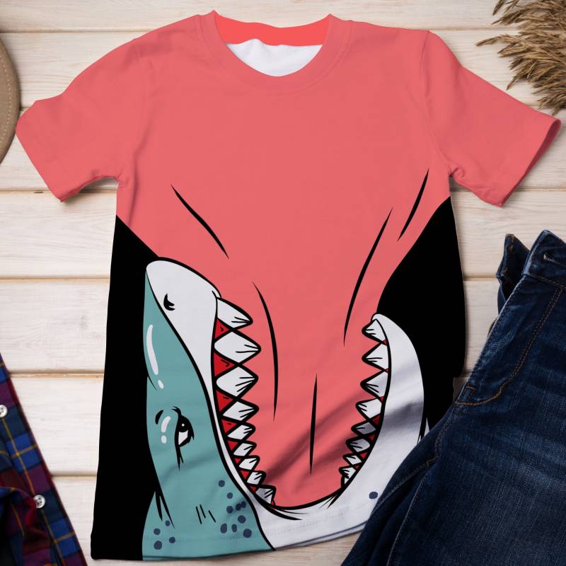 Shark Funny T2506 – Unisex Tshirt 3D