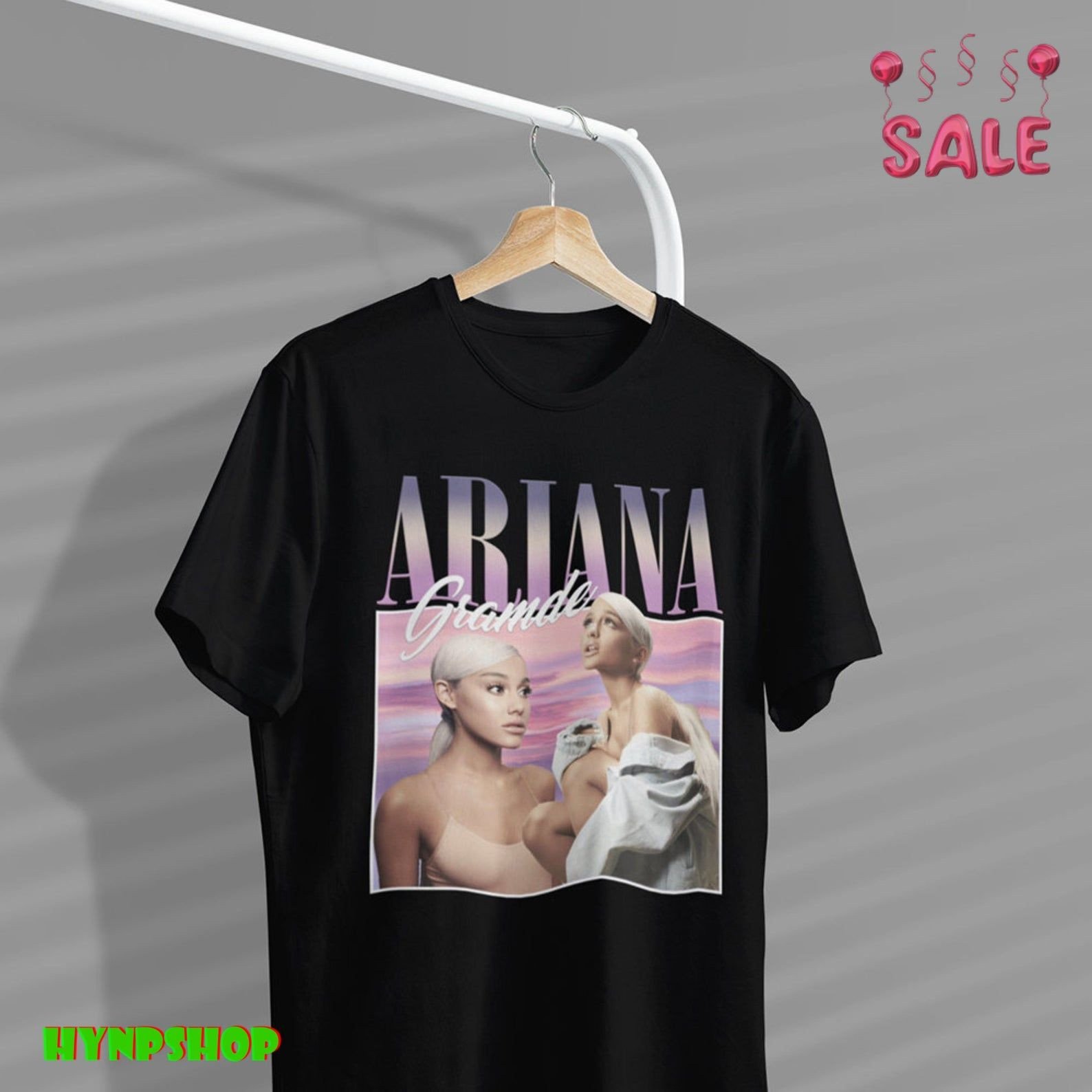 Ariana Grande T Shirt Hypebeast Vintage 90S Music T-Shirt Bootleg Rap Tee Rap Hip Hop 90S Retro Vintage T Shirt H1905003