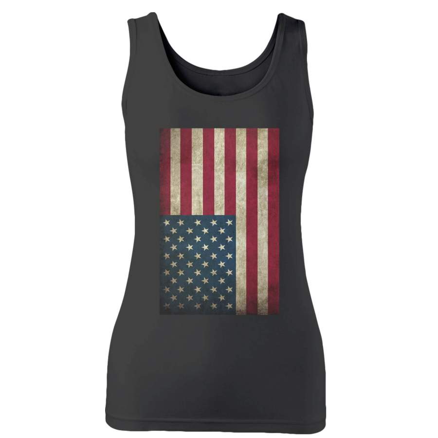 America Flag Woman’s Tank Top