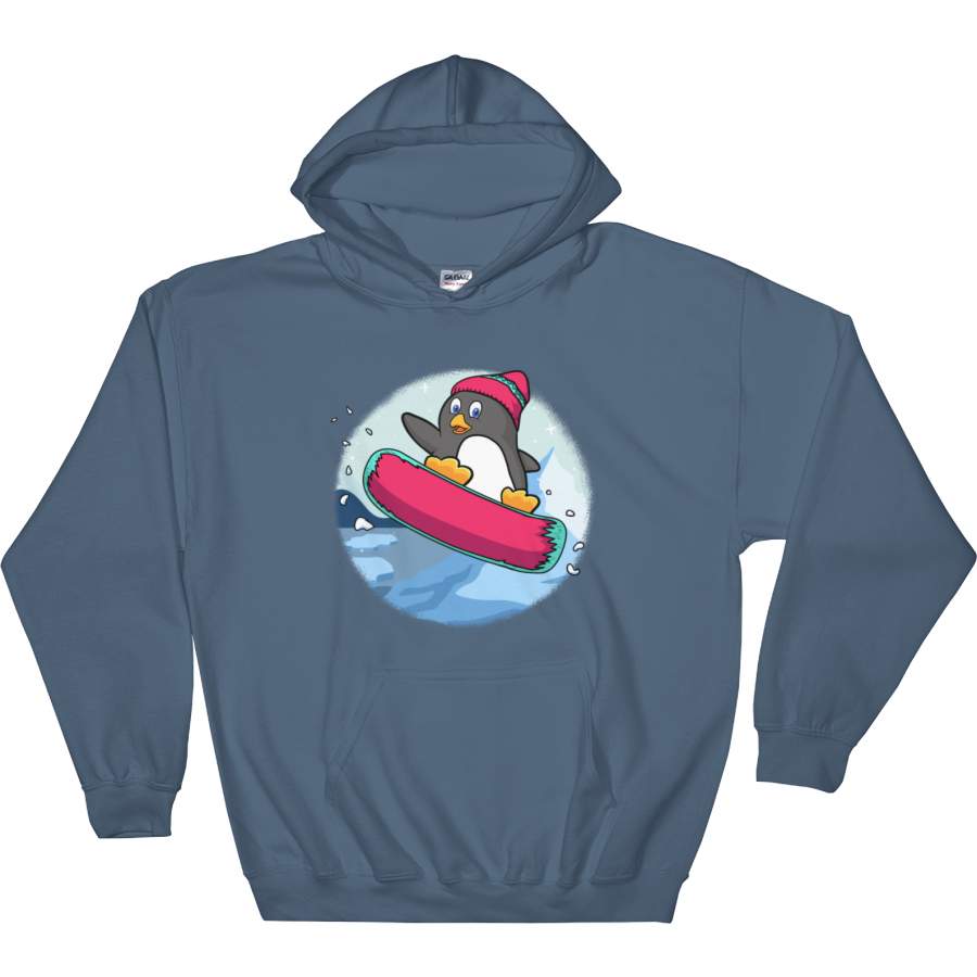 Penguin Hoodie For Men | Funny Zoo Animal Sweatshirt | The Jazzy Panda