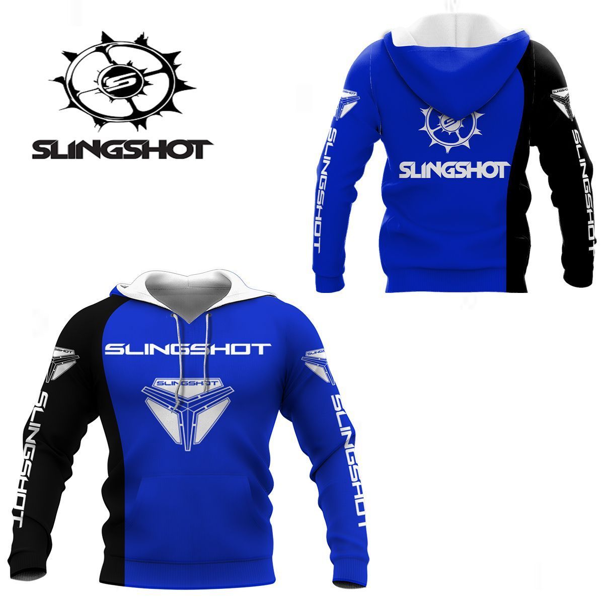 3D All Over Printed Slingshot – NH Shirts Ver 1 (Blue)