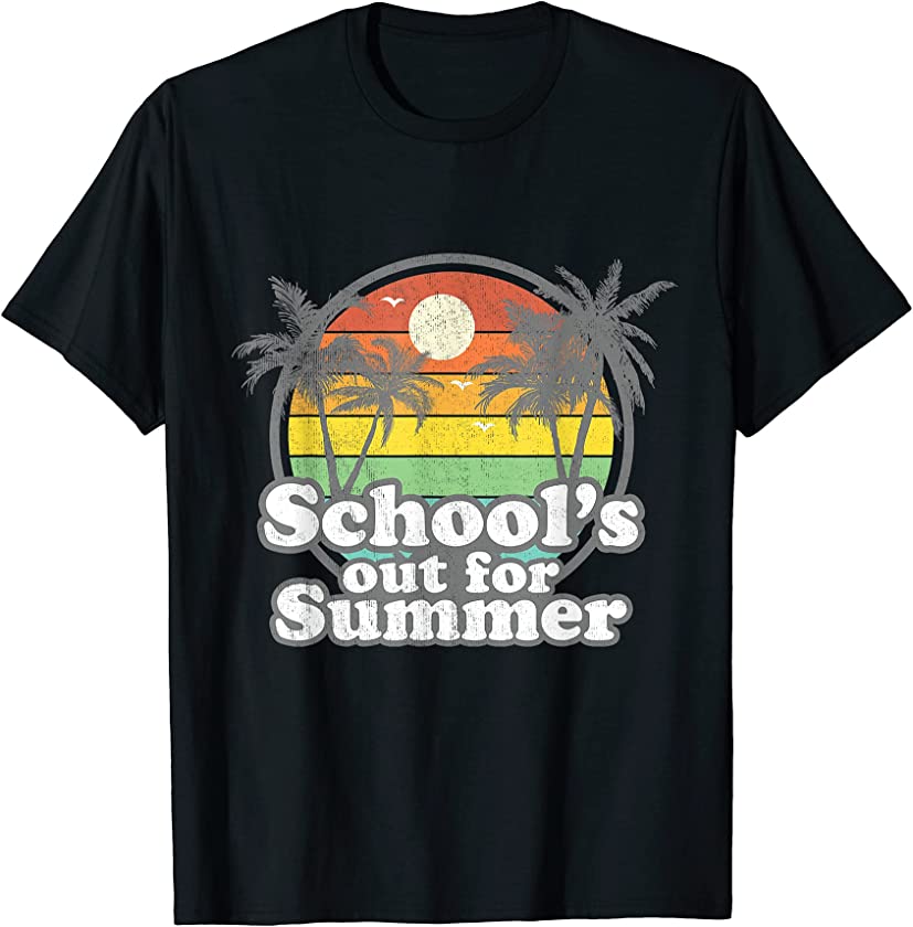 Vintage Schools Out For Summer Happy Last Day Of School T-Shirt