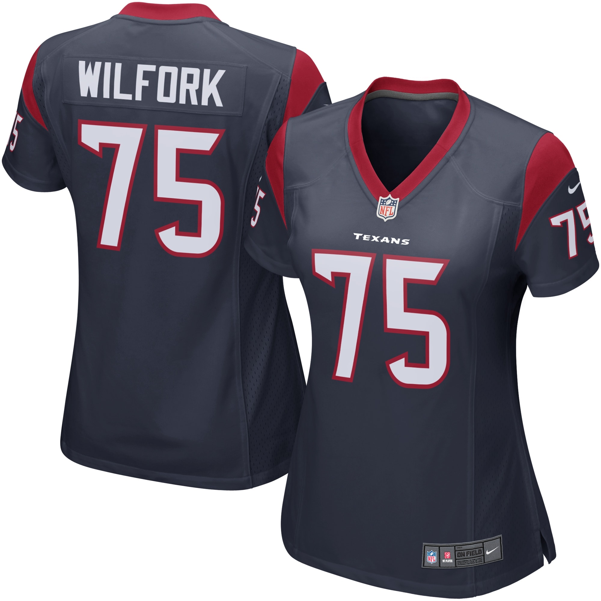 Vince Wilfork Houston Texans Women's Game Jersey – Navy Blue