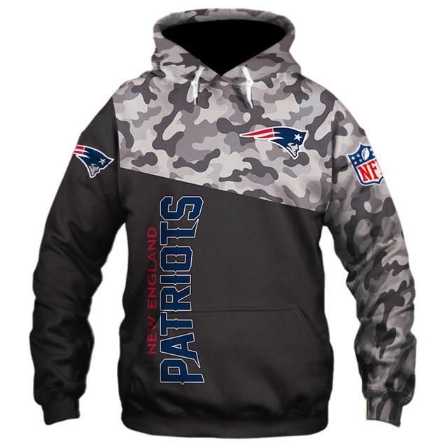 Football Fans Shirt Hoodie New England Patriots 3D Hoodie