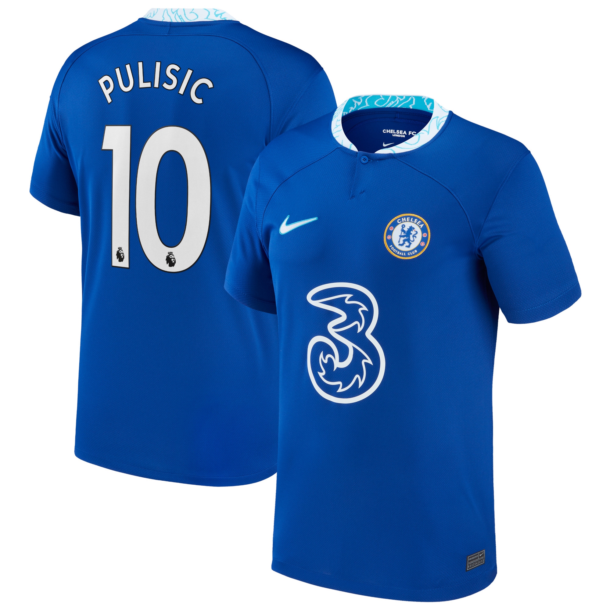 Christian Pulisic Chelsea Youth 2022/23 Home Replica Jersey – Blue