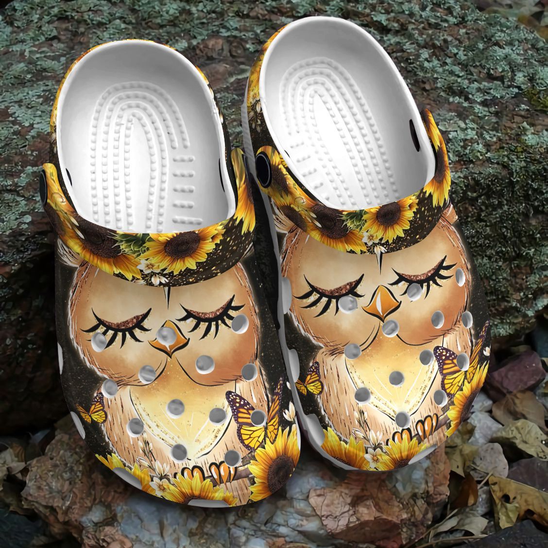 Owl Personalized Clog, Custom Name, Text, Color, Number Fashion Style For Women, Men, Kid, Print 3D Barn Owl