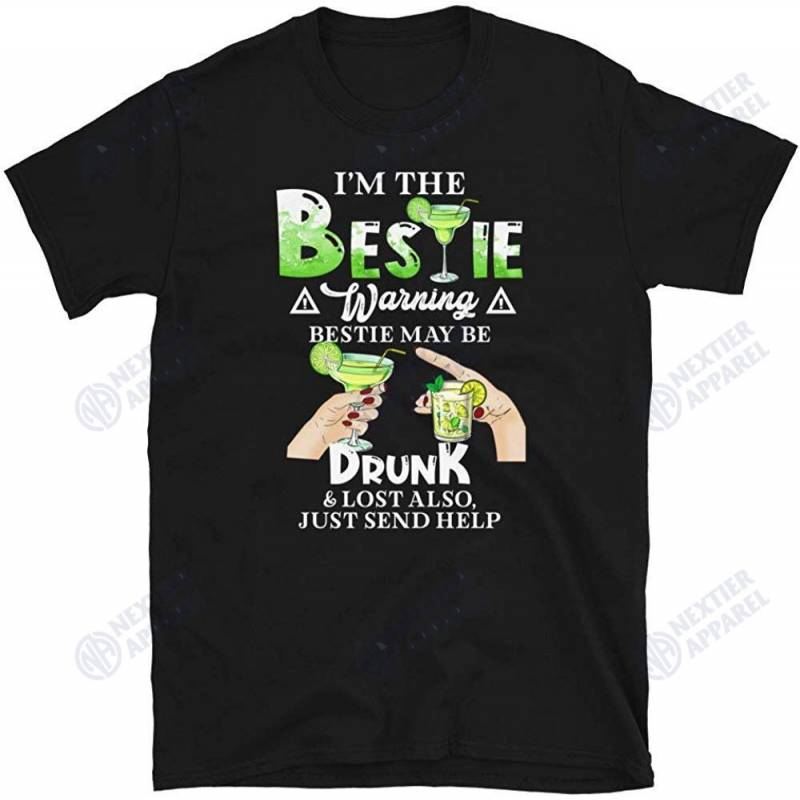 Women If Lost Or Drunk Please Return To Bestie Margarita T-shirt