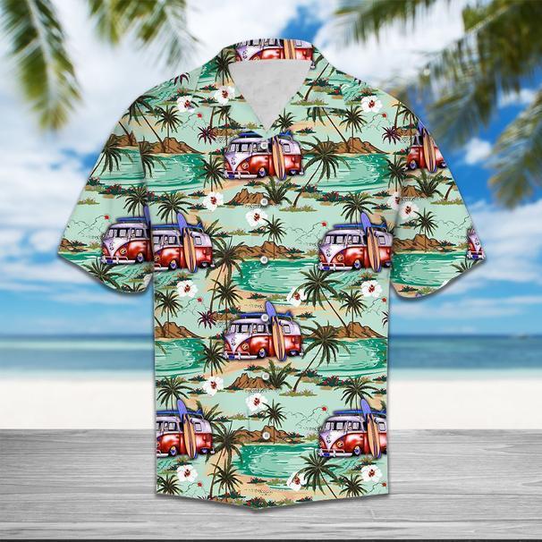 Caravan Beach Hawaii Shirt Ha19054