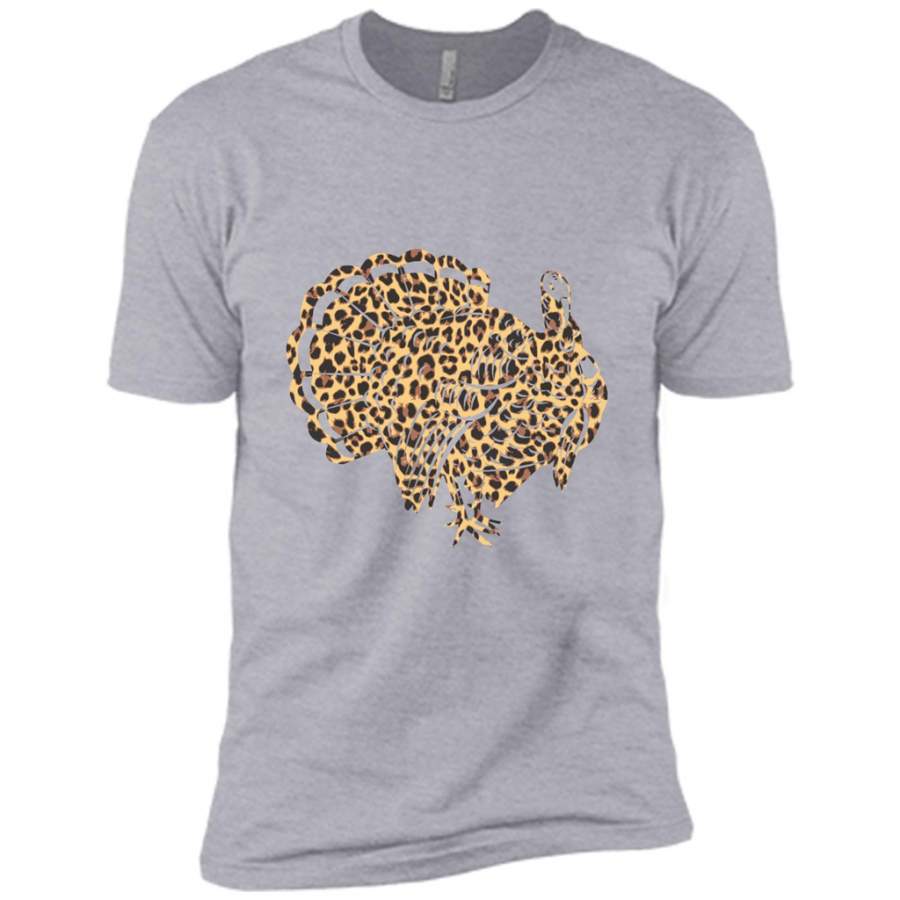 Turkey And Leopard Skin – Canvas Unisex USA Shirt