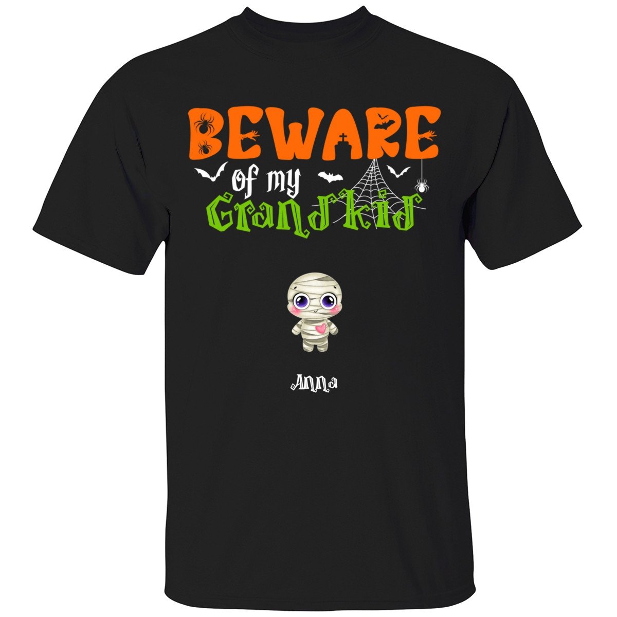 Beware Of My Grandkids Personalized Shirt Best Gift For Halloween