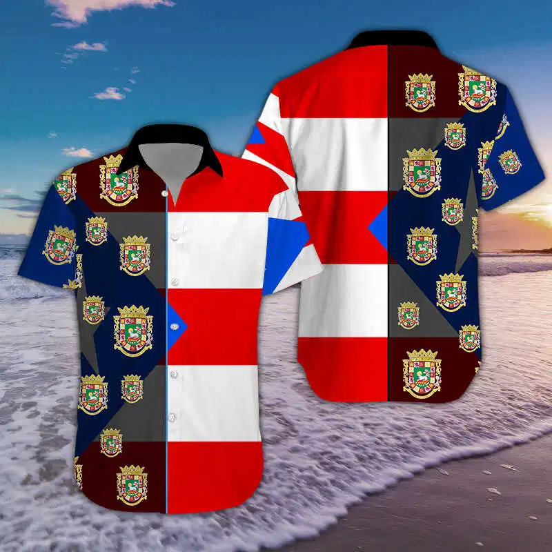 Puerto Rico Hawaii Shirt For Men Women Ha65903