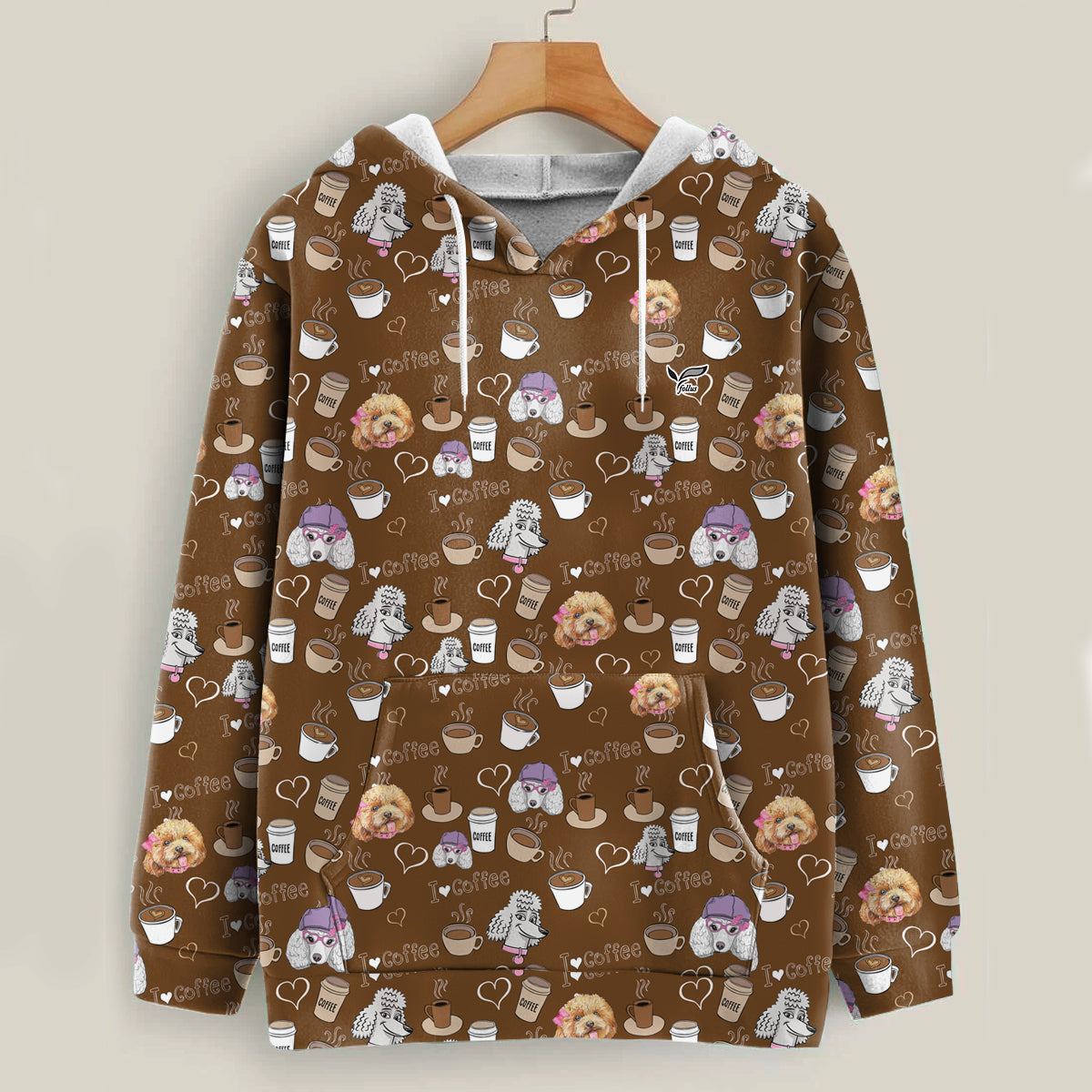 I Love Coffee And Poodle – Follus Hoodie