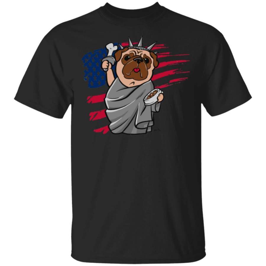 4th of July pug T-Shirt