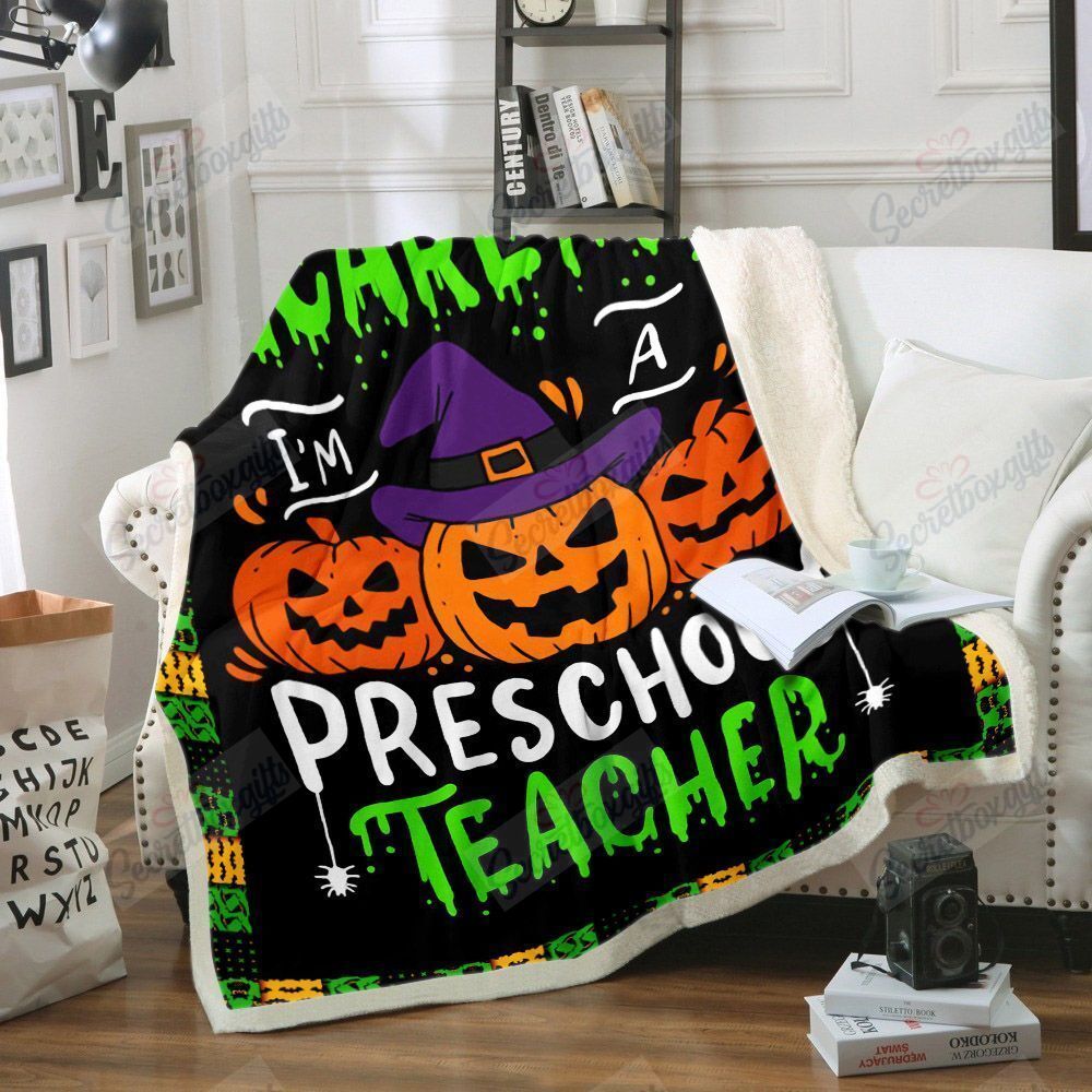 Happy Halloween You Can Scare Me Gs-Ld1510Mt Fleece Blanket