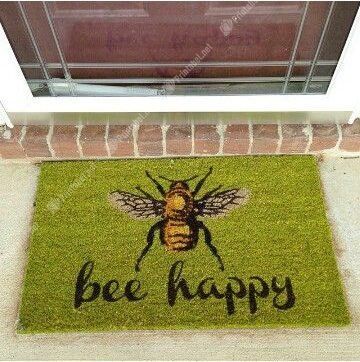 Apayprints – Bee Happy 3D All Over Printed Doormat