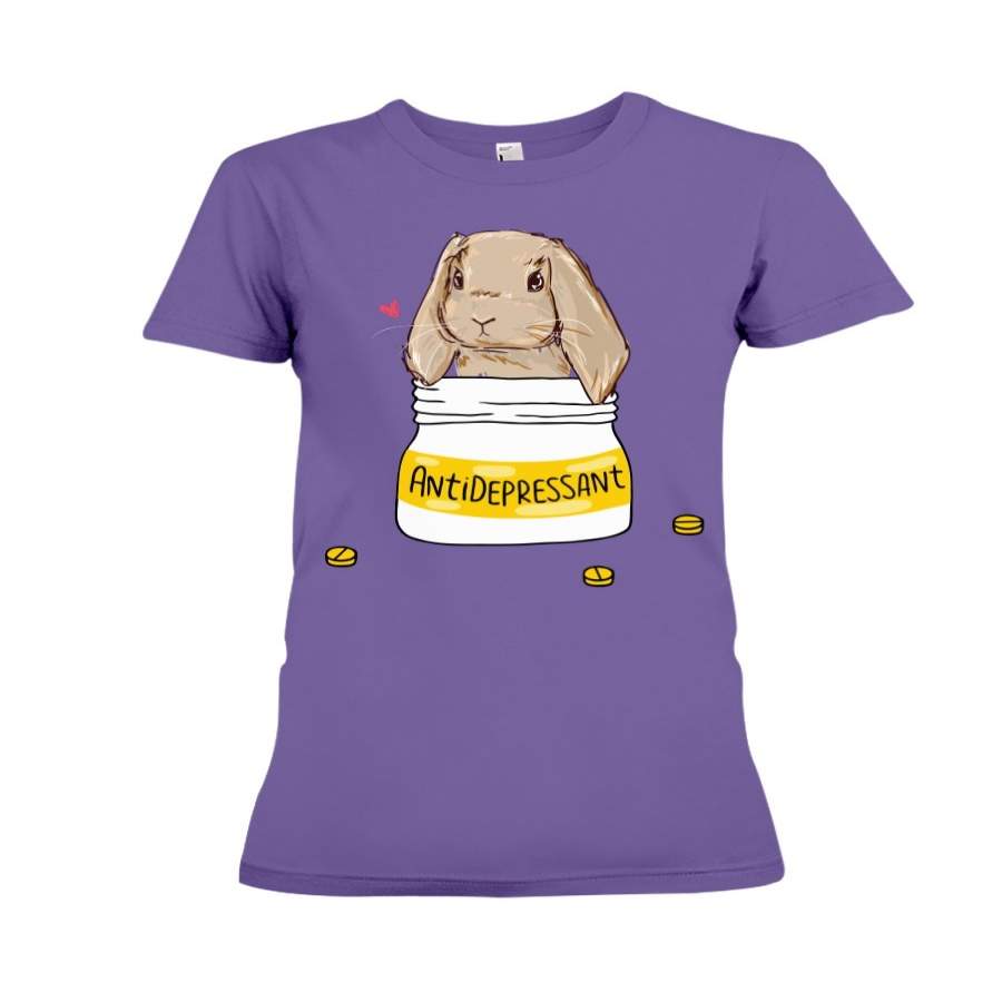 Antidepressant-Bottle-Bunny Limited Classic T-Shirt Ladies Tee