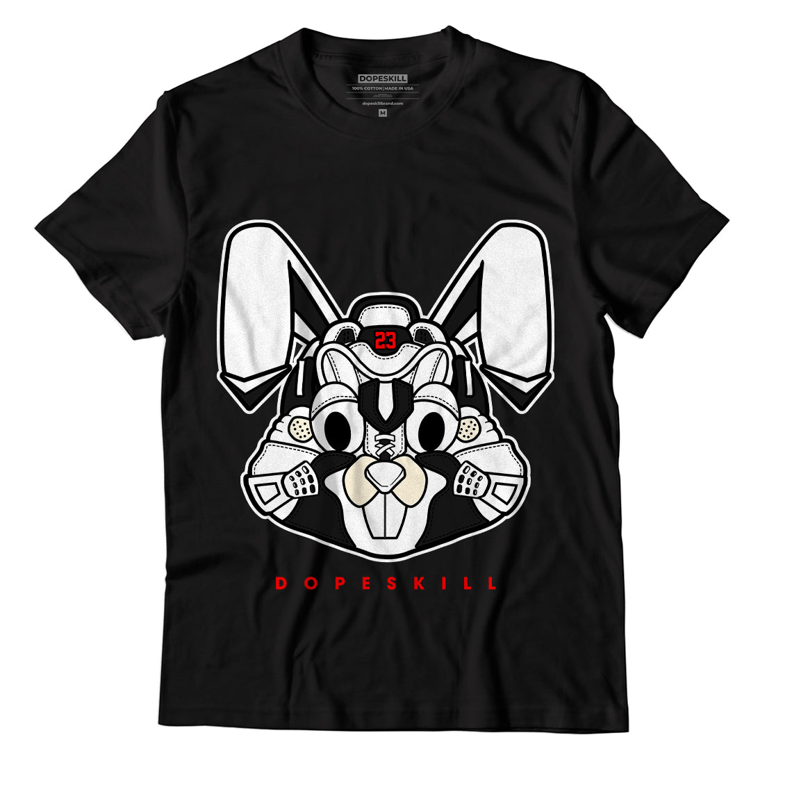 Jordan 11 Low 72-10 Dopeskill T-Shirt Sneaker Rabbit Graphic