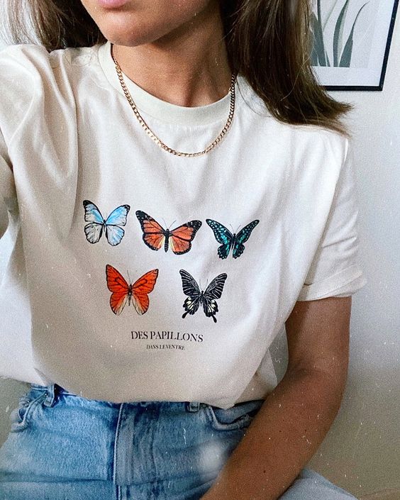 Des Papillons T-shirt